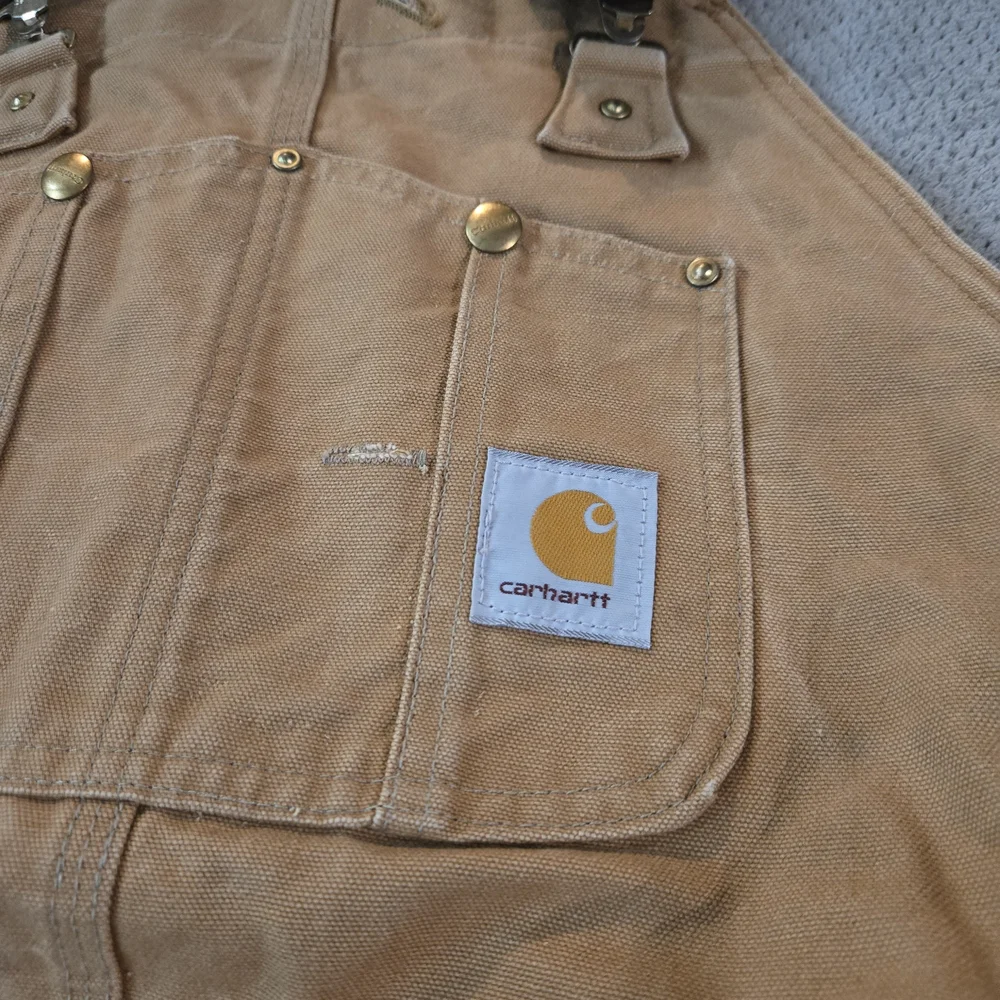 Carhartt Men's Tan Overalls - Picture 3 of 9